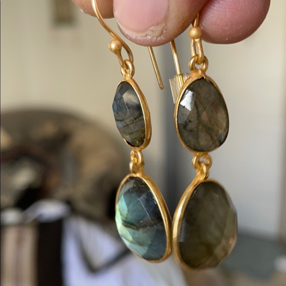 Laborderite earrings - Picture 4 of 6